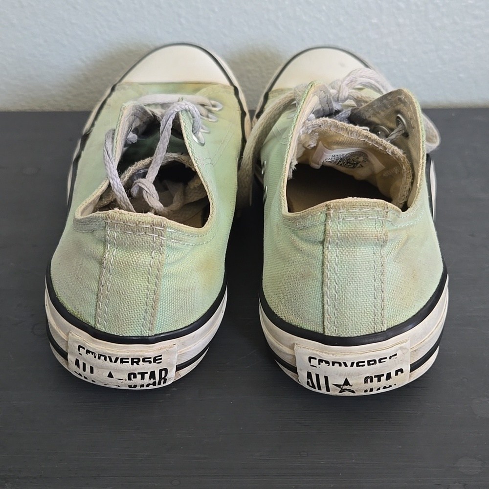 Converse Mint Green Sneakers Size 7 - Picture 3 of 8